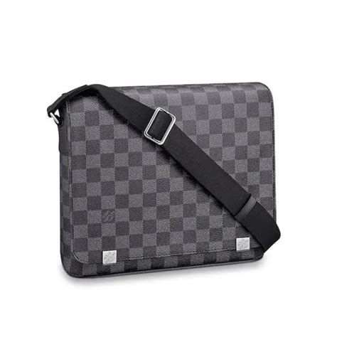 lv tas heren 1 op 1|District PM Small Men's Messenger Bag .